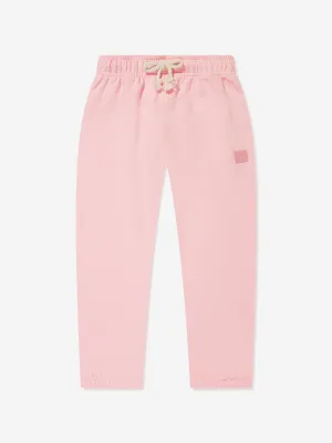 Acne Studios Kids Logo Joggers in Pink