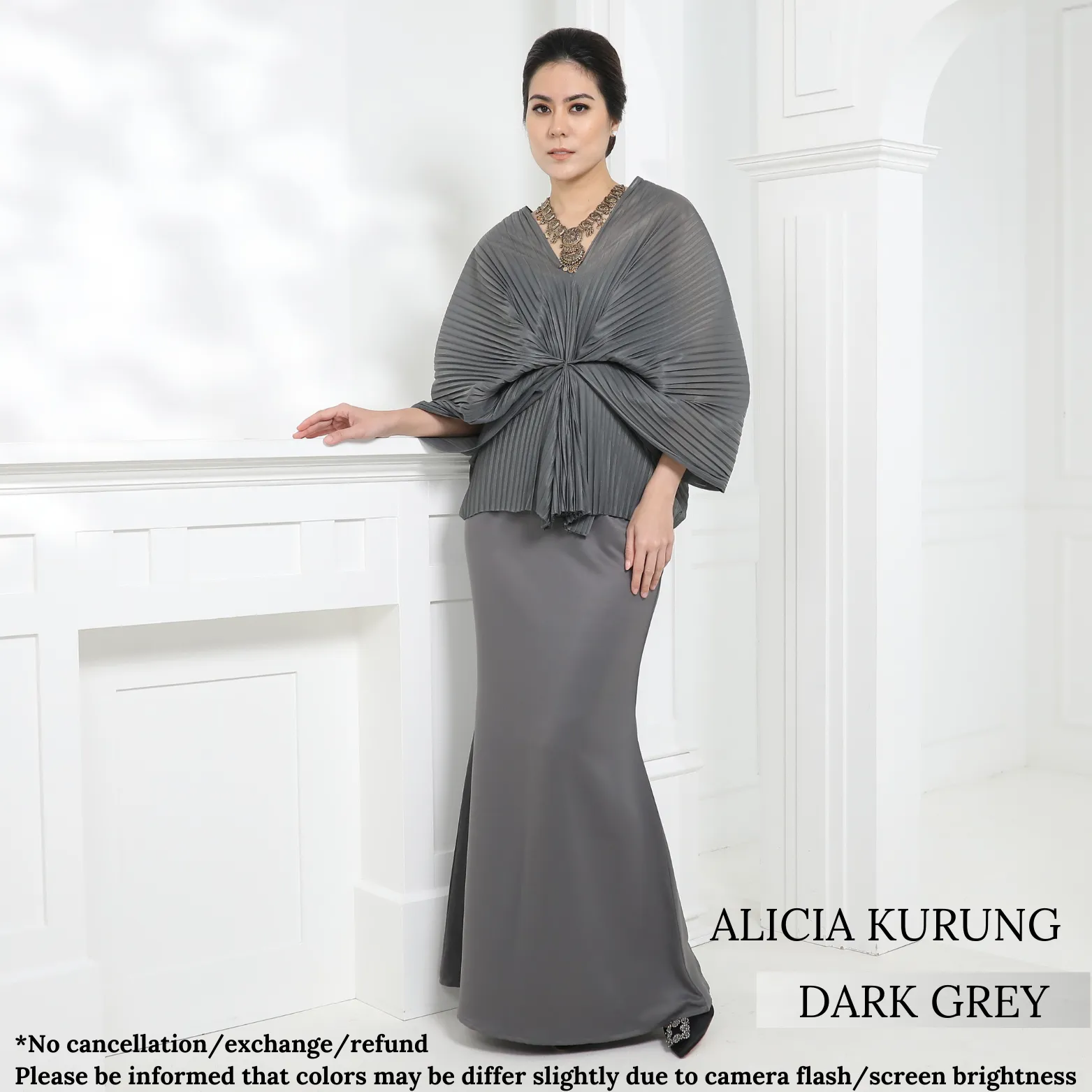 ALICIA KURUNG - DARK GREY