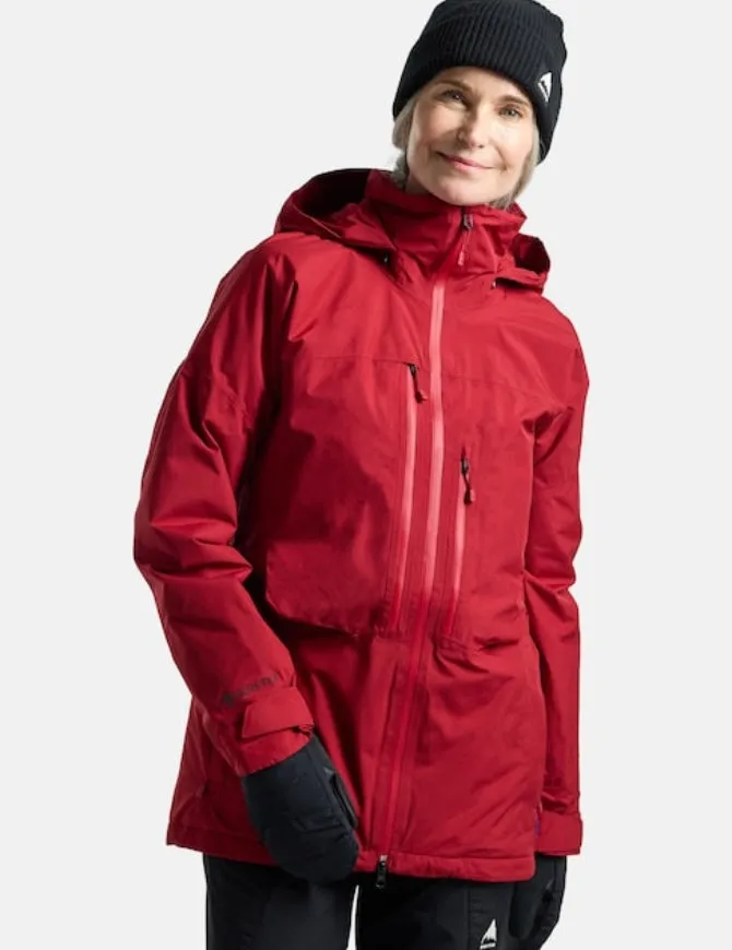 Burton Pillowline W's GORE-TEX 2L Jacket 2025 | Deep Red