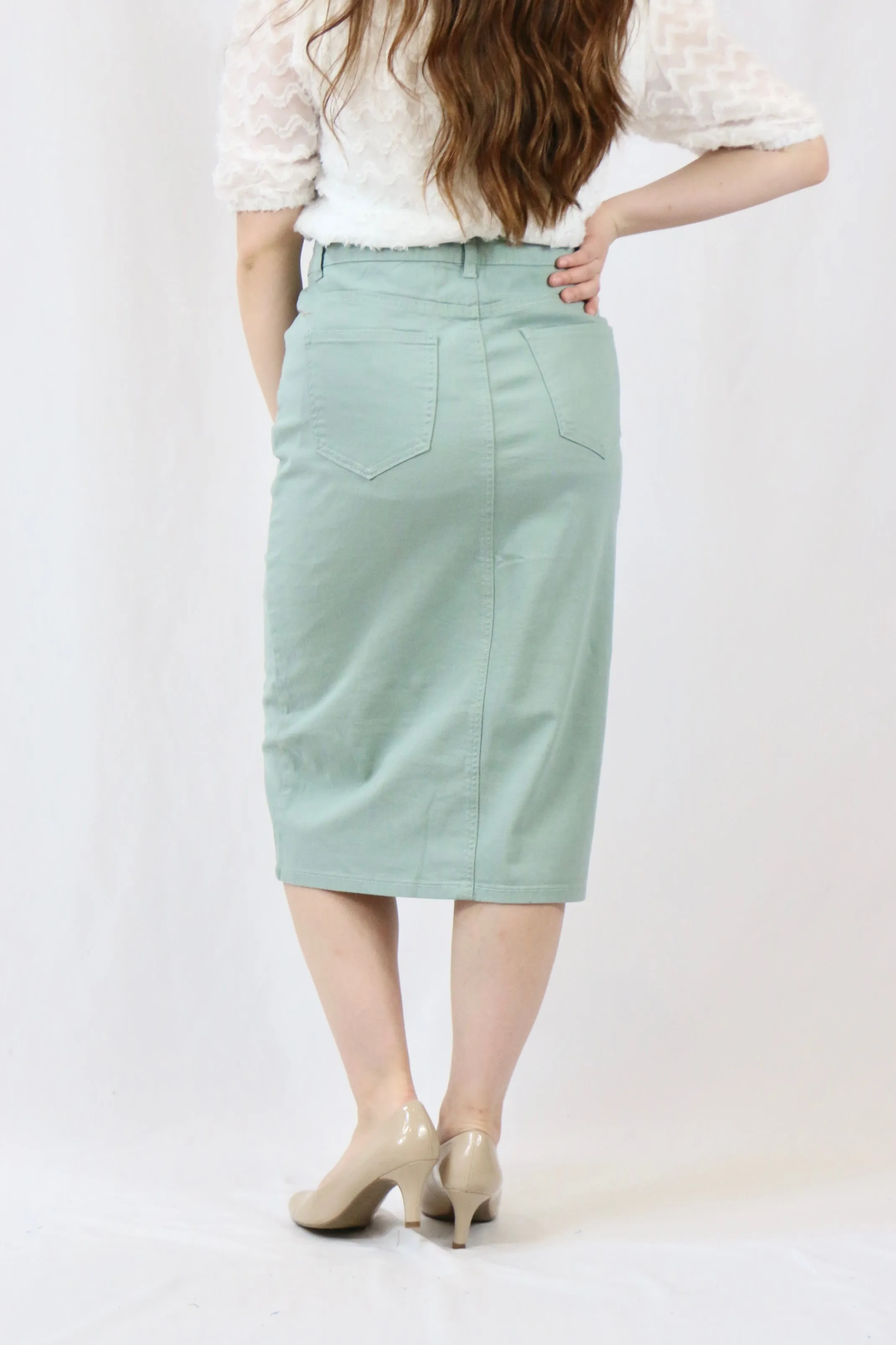 Cohen Skirt - Mint