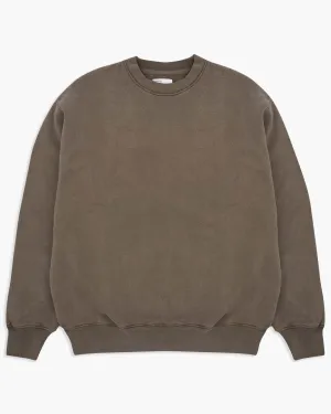 Colorful Standard Organic Oversized Crew Sweat - Misty Brown