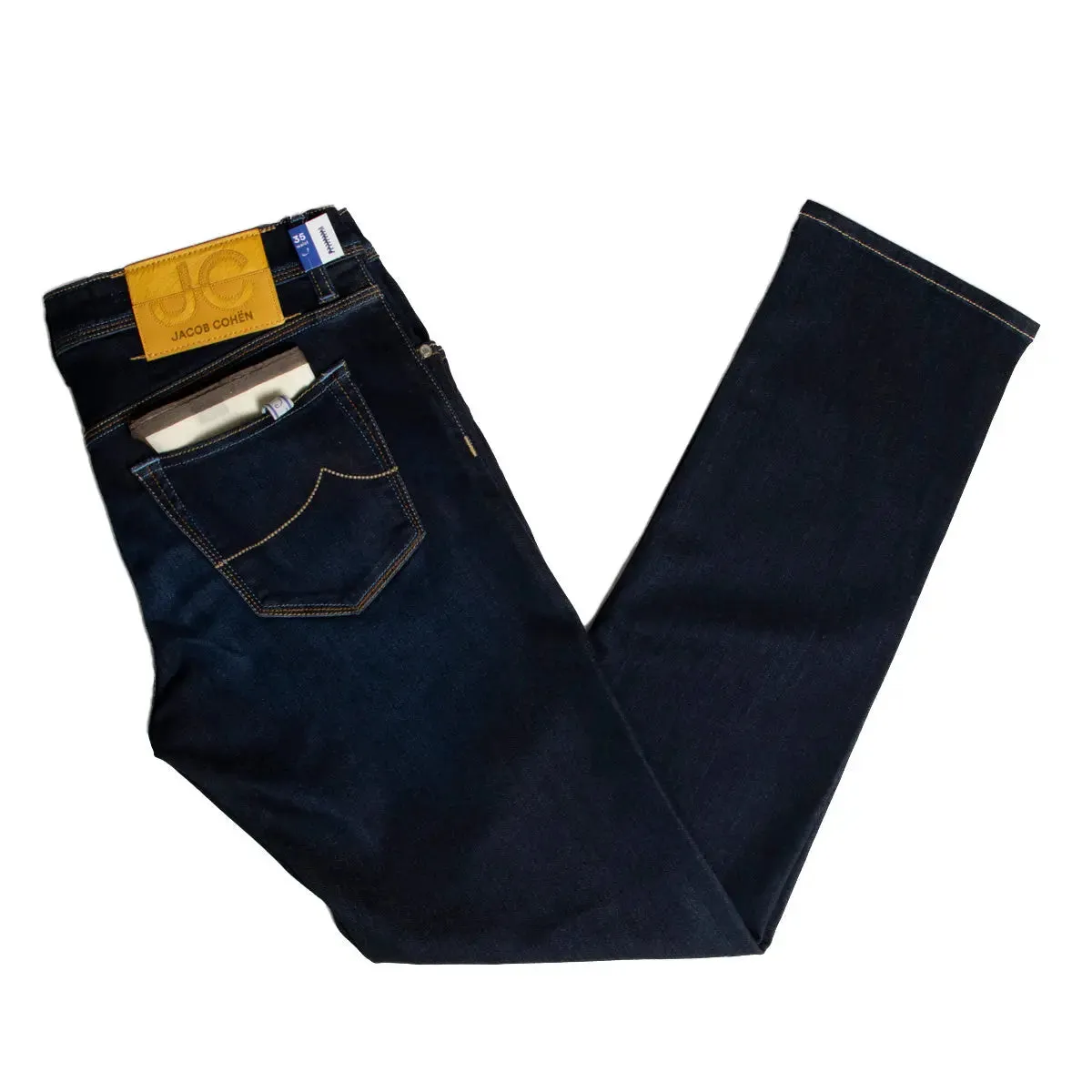 Dark Denim ‘Nick’ Stretch Slim Fit Jeans