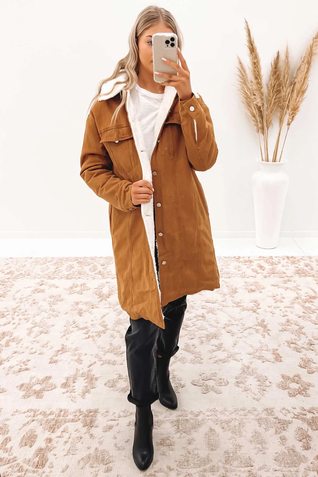 Delilah Coat Camel