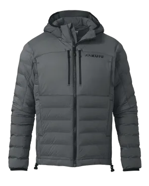 Flyway Insulated Hooded Jacket | Gunmetal