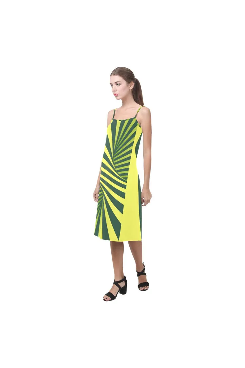 green illusion Alcestis Slip Dress (Model D05)