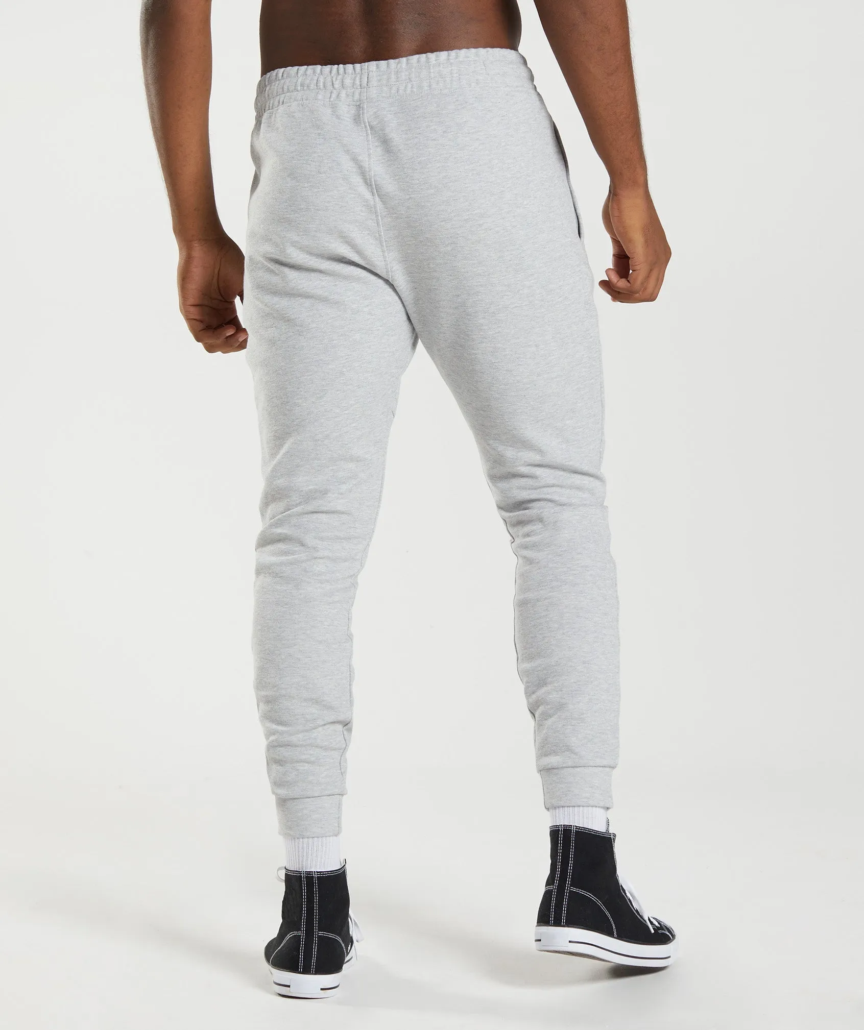 Gymshark React Joggers - Light Grey Core Marl