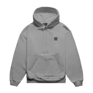 HOMME  Rubber Patch Hoodie Grey