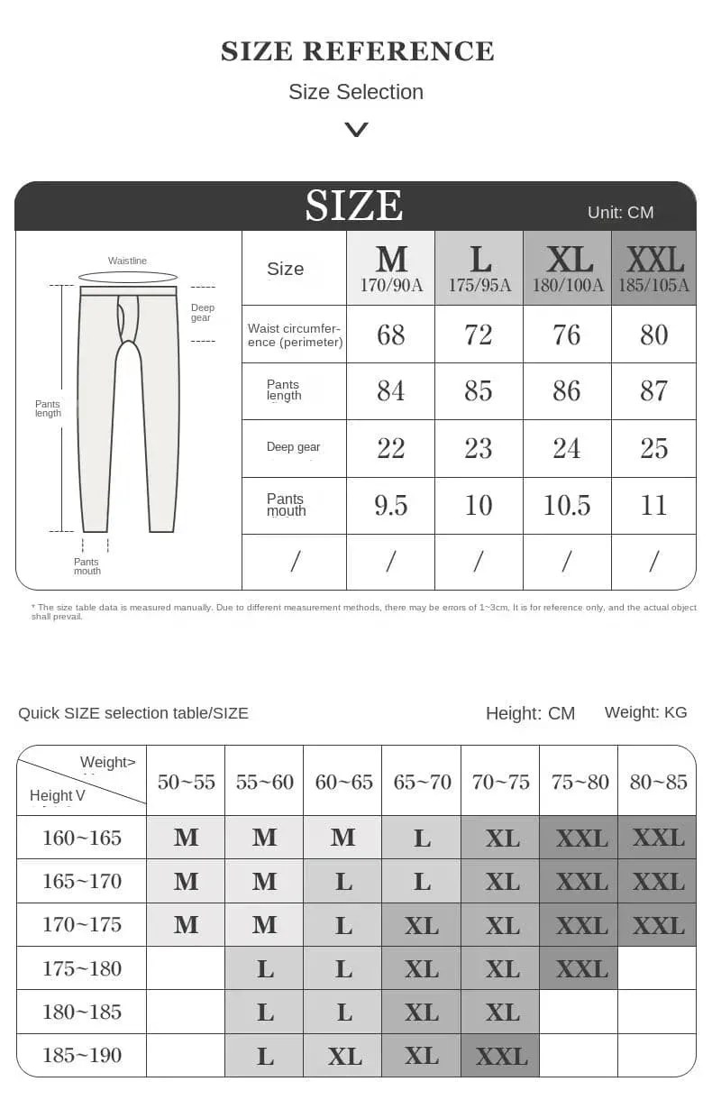 IGOOIDS Men's Modal Long Johns