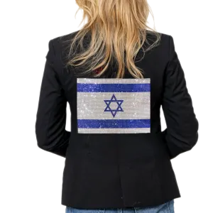 Israel Flag Sleeve Blazer