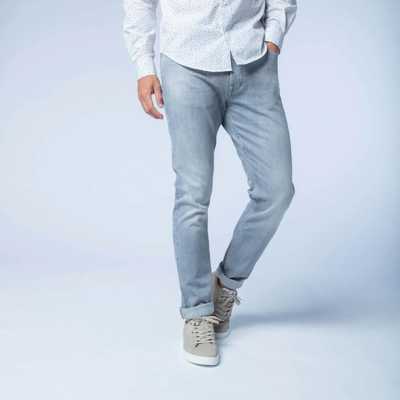 Jeans Coupe 330 Gris - Tapered Fit