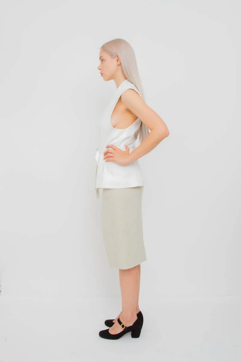 KARLOTTA LINEN SKIRT