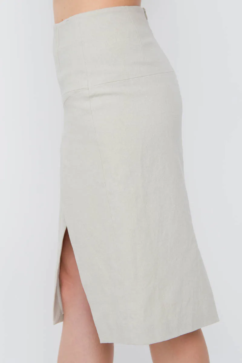 KARLOTTA LINEN SKIRT