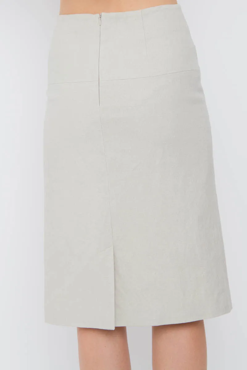 KARLOTTA LINEN SKIRT