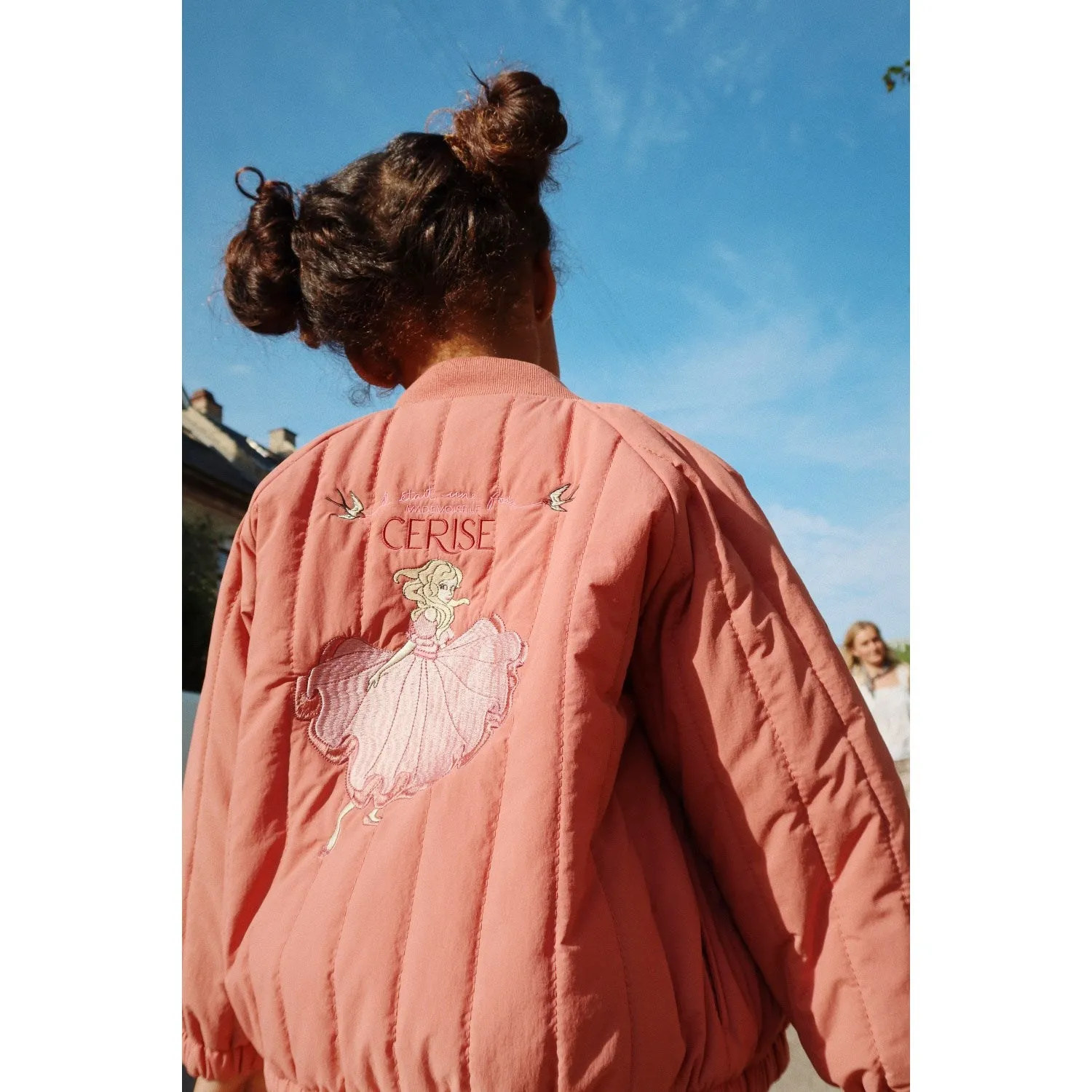 Konges Sløjd Canyon Rose Juno Frill Bomber Jacket