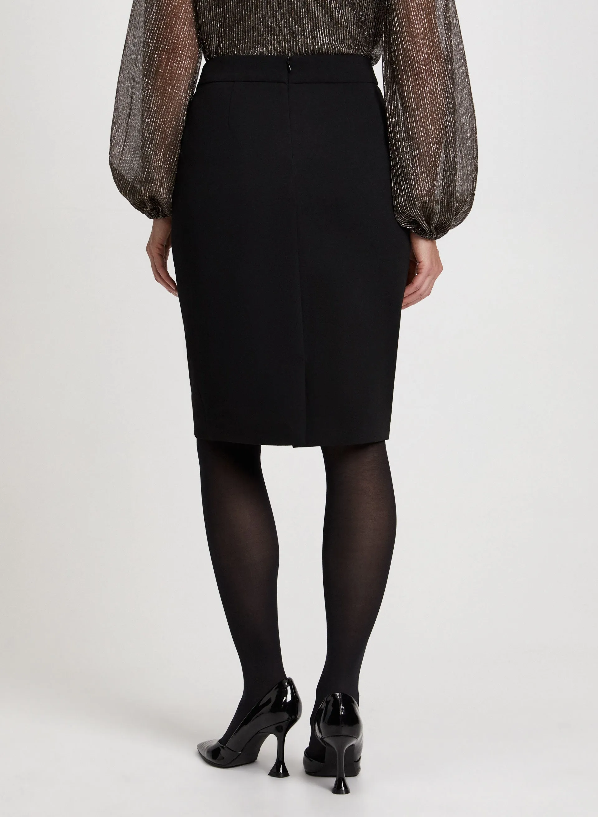 Large Chain Link Pencil Skirt