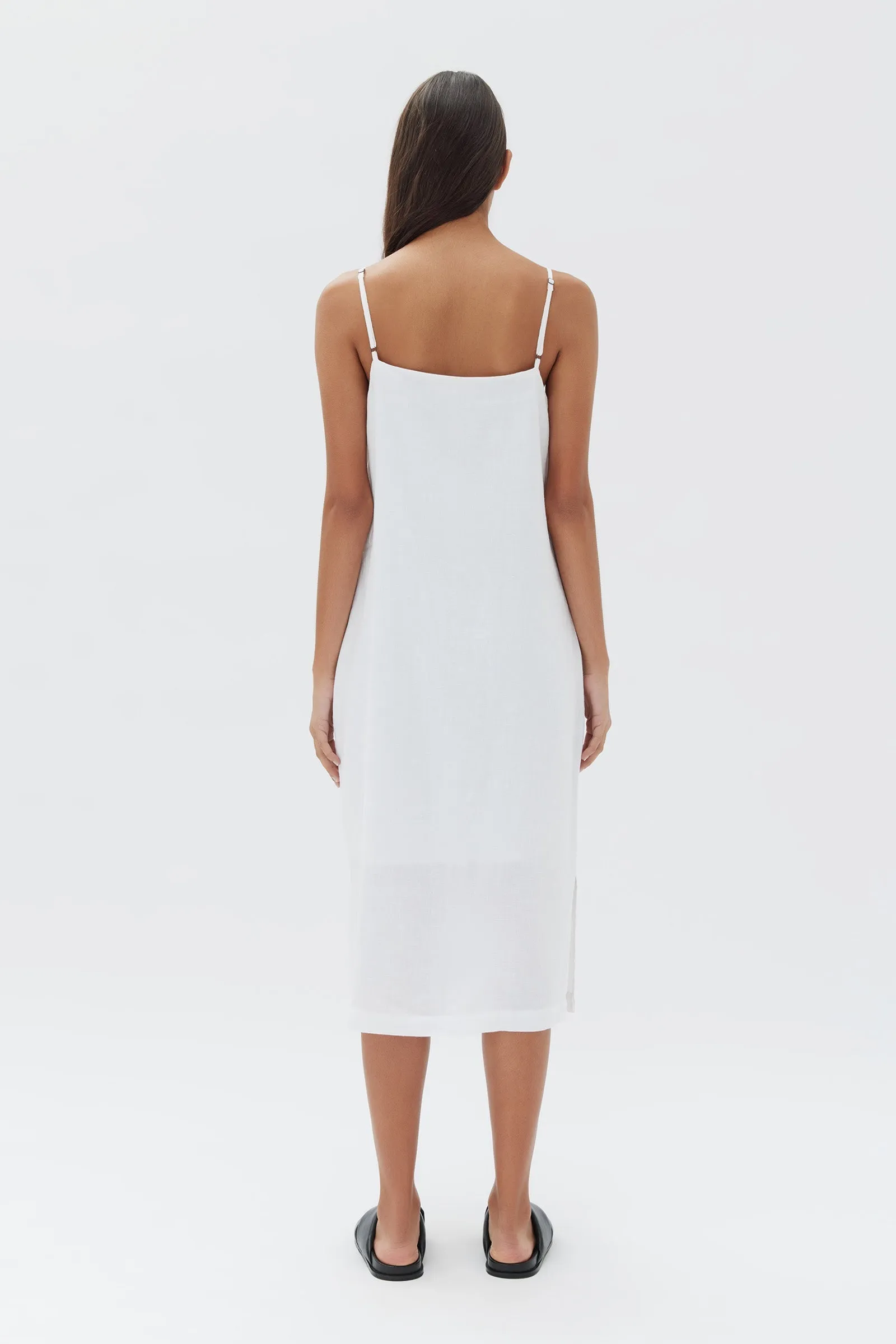 Linen Slip Dress