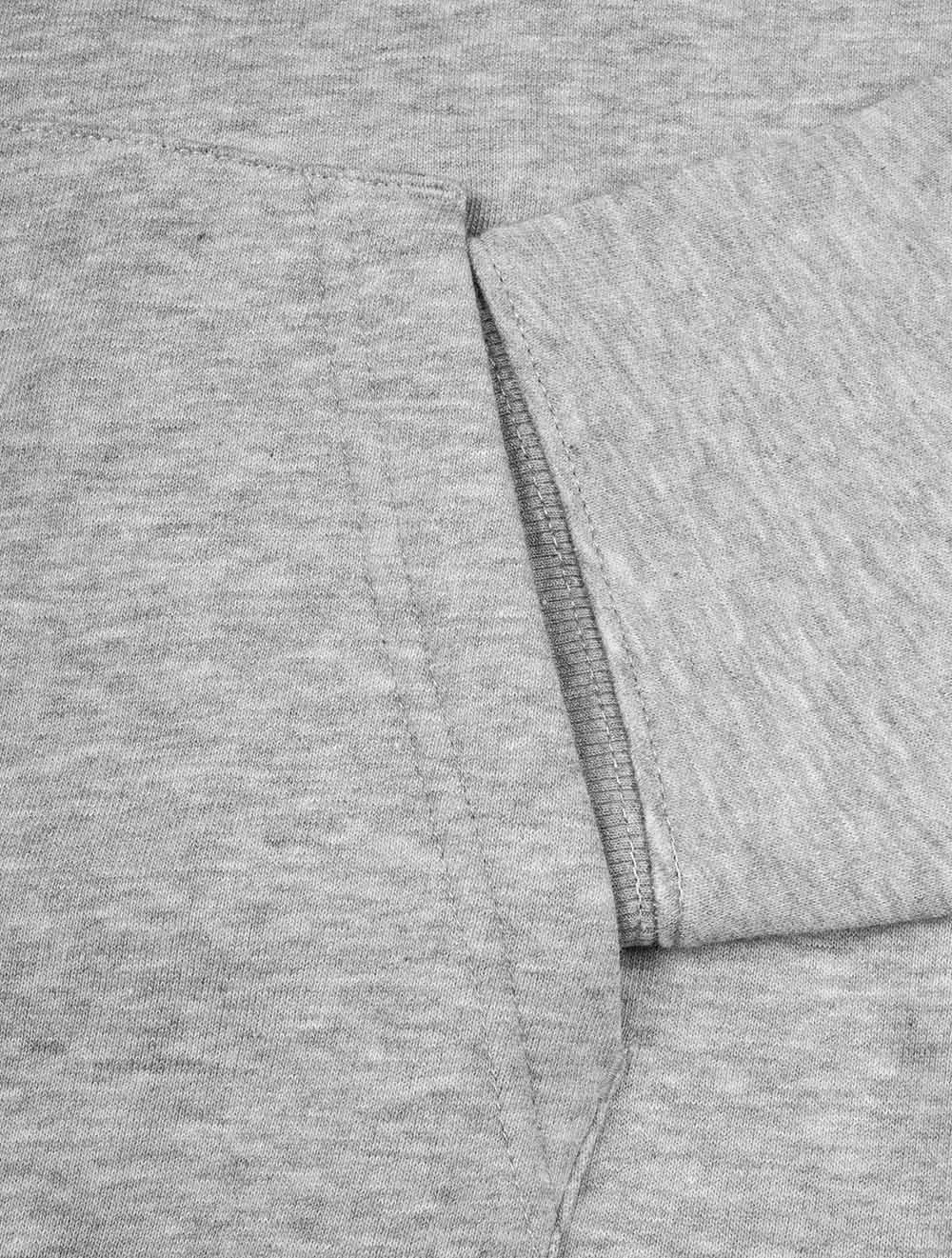 Lock Up Hoodie Grey Melange