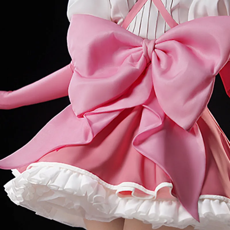 Mahou Shoujo Ni Akogarete Gushing Over Magical Girls Looking Up To Magical Girls Haruka Hanabishi Magia Magenta Cosplay Costume