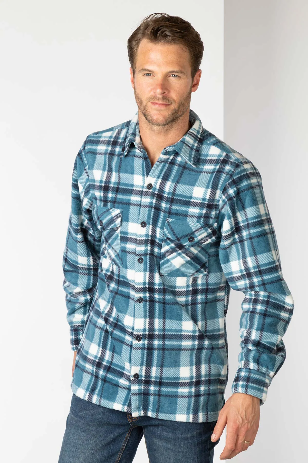 Men's Fleece Overshirt - Ulrome