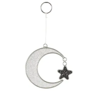 Mystical Crescent Moon Suncatcher