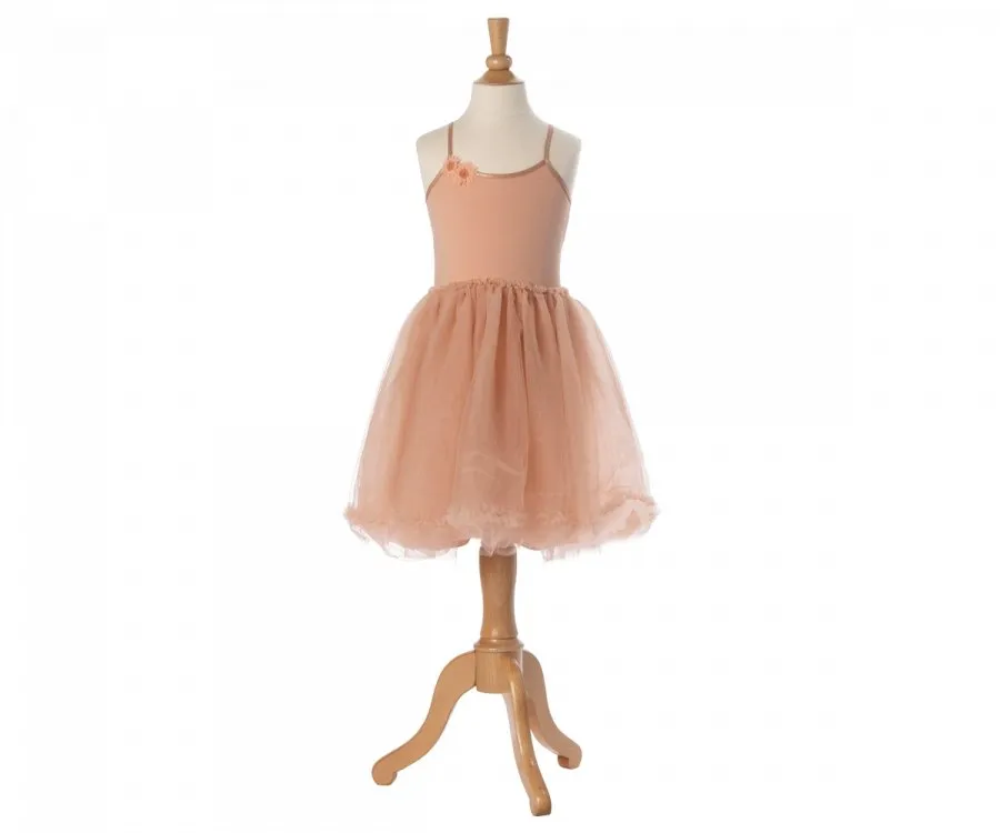 Princess Tulle Dress - Melon (2-3 years)