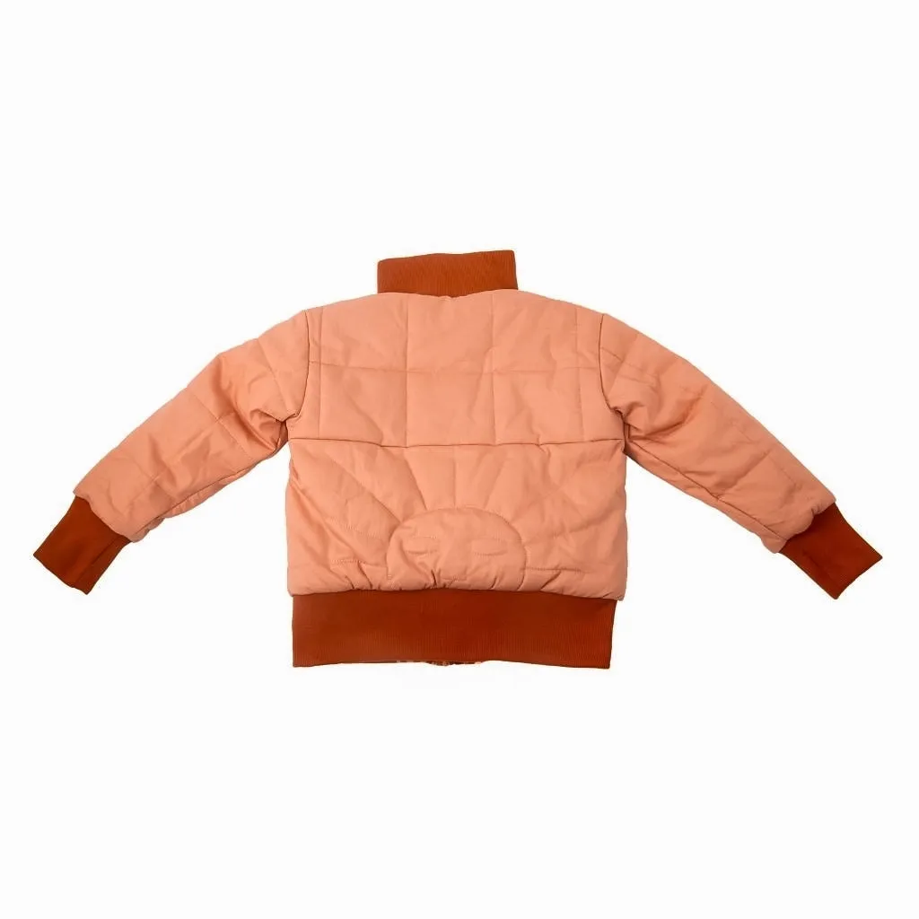 Reversible Bomber Jacket - Sunset   Sunset Gingham