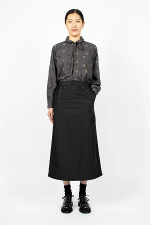 Sailor Skirt Black Twill