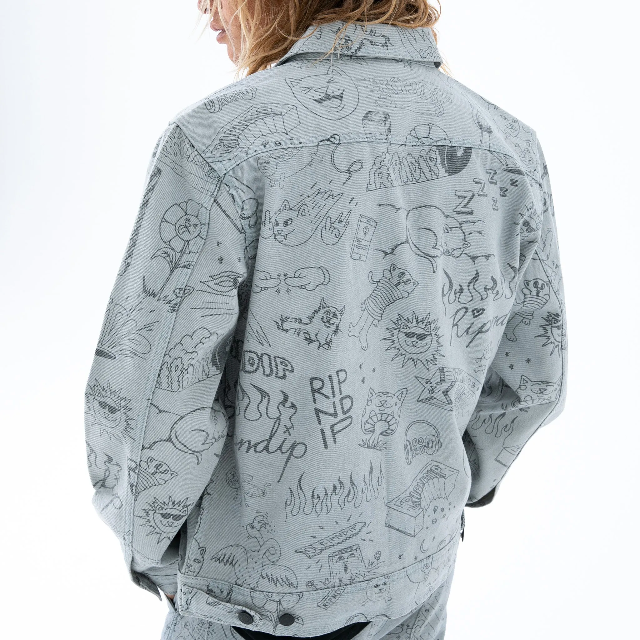 Sharpie Denim Jacket (Light Denim Wash)