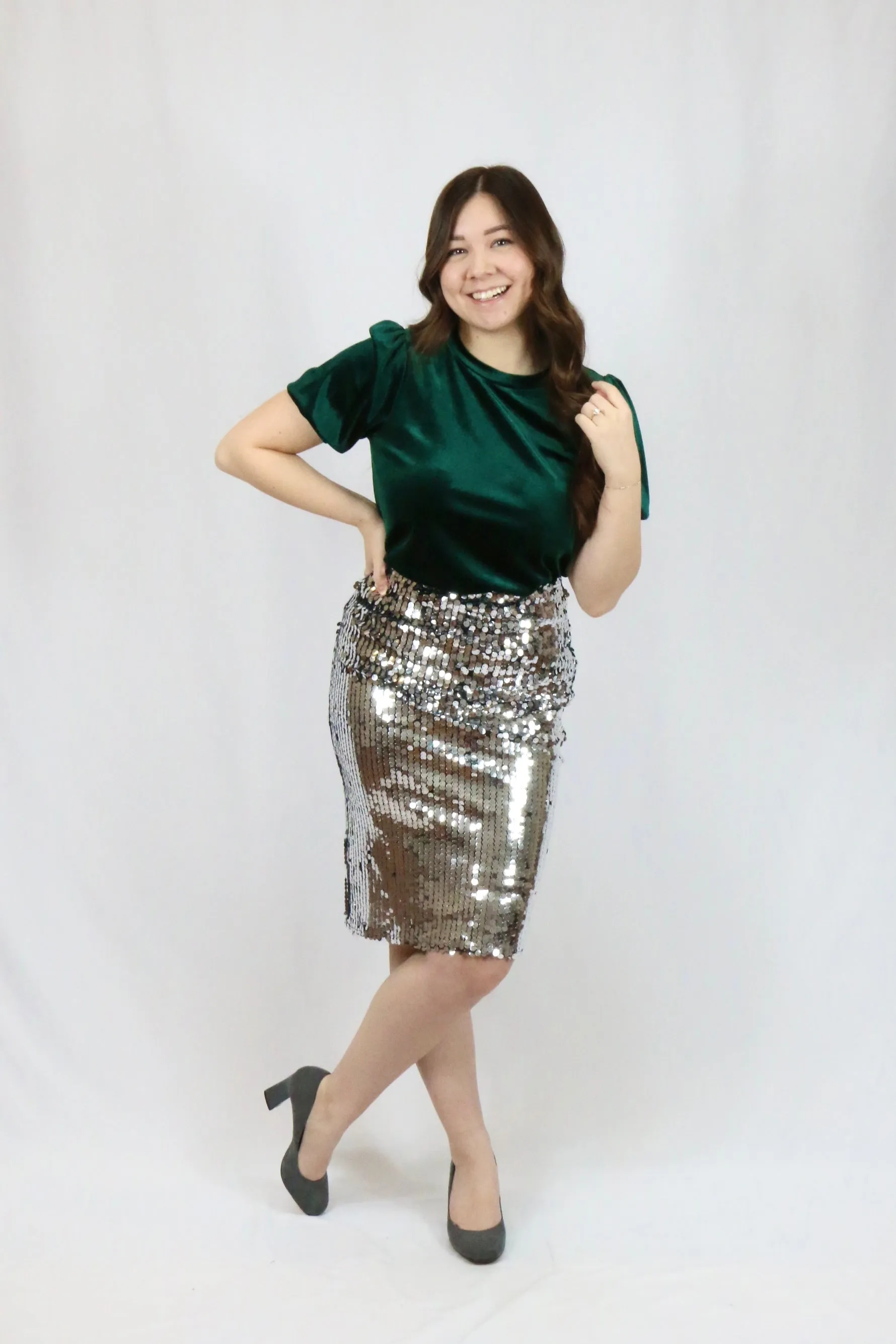 Shine On Skirt (3 Colours)