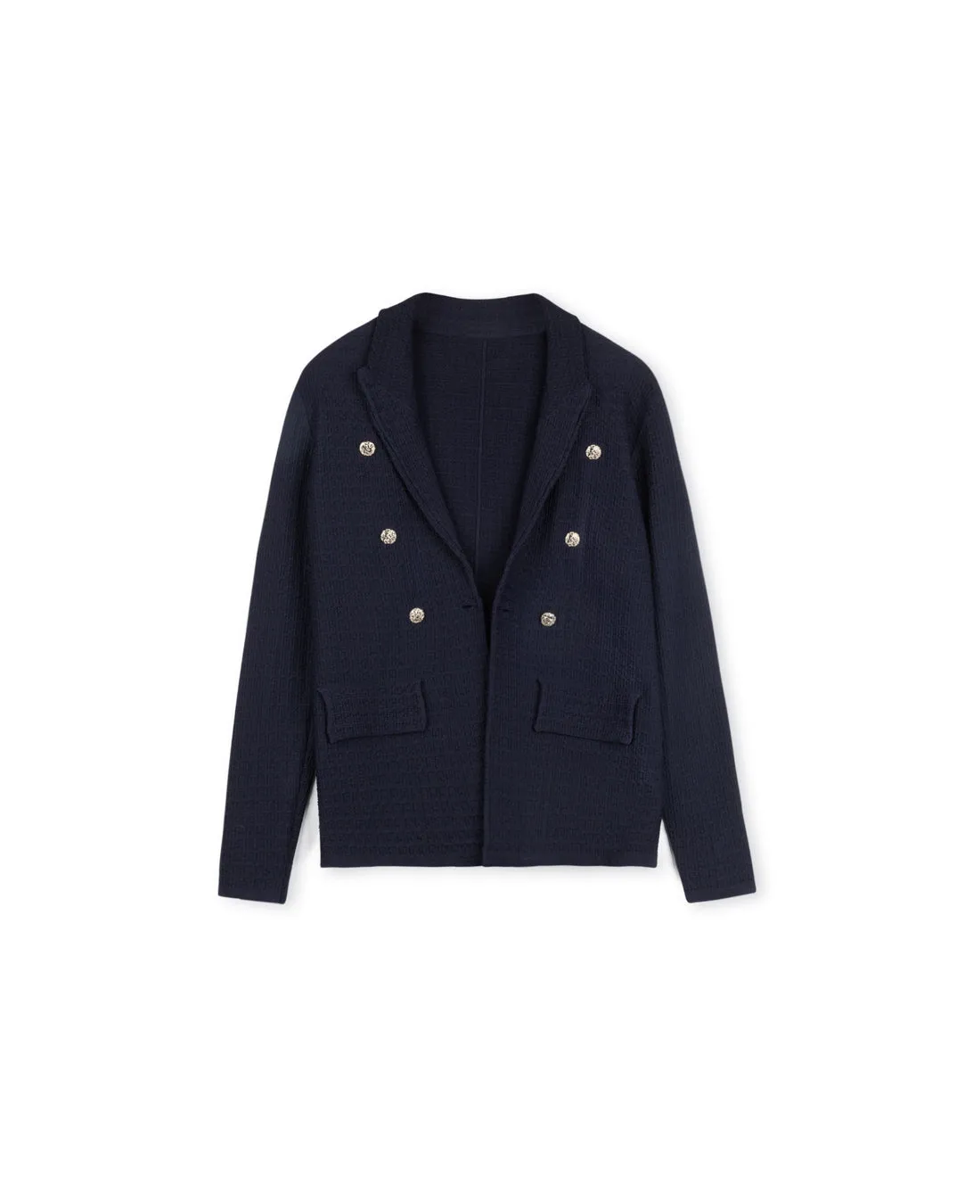 Tailored Button Detailed Blazer