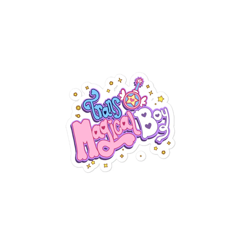 Trans Magical Boy Sticker