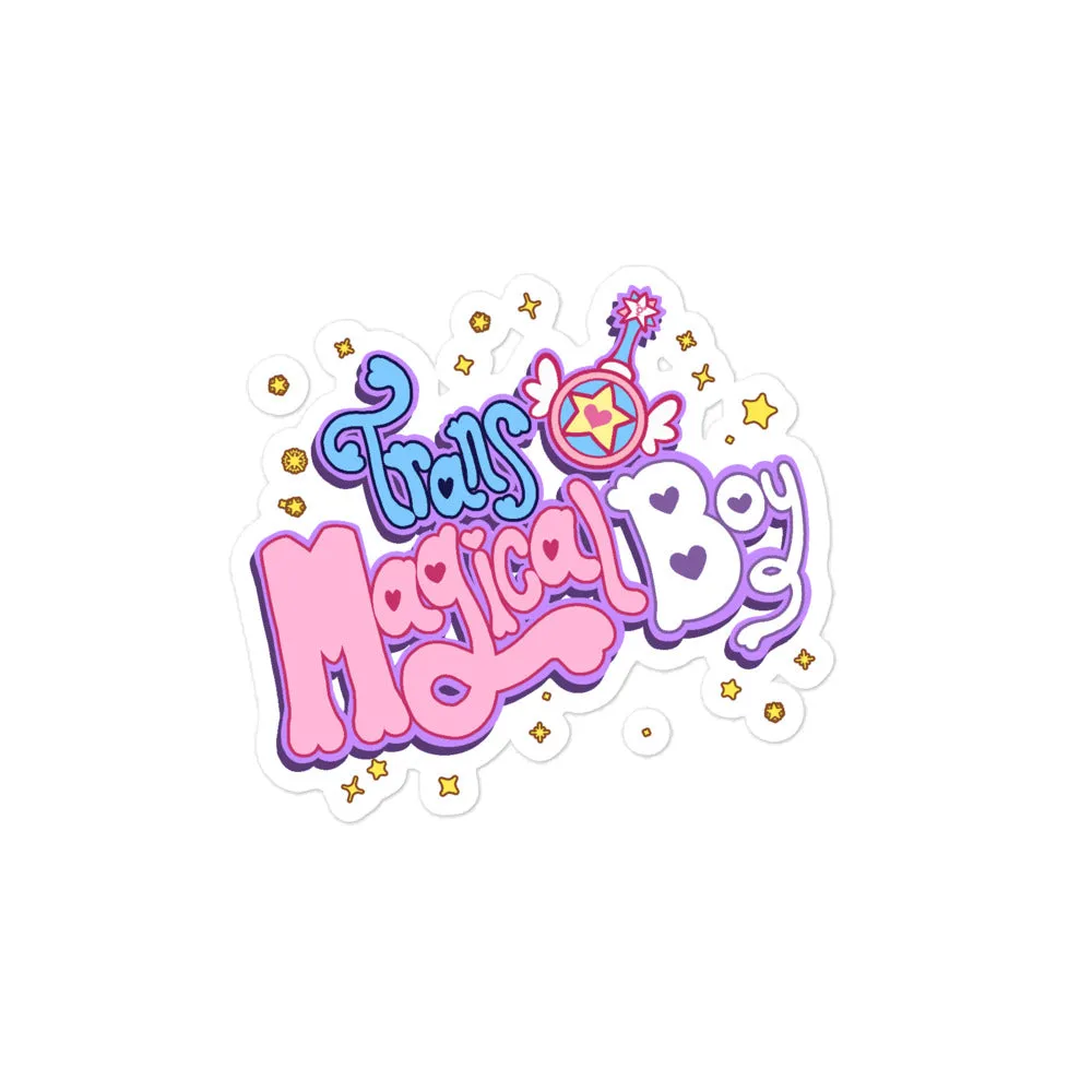 Trans Magical Boy Sticker