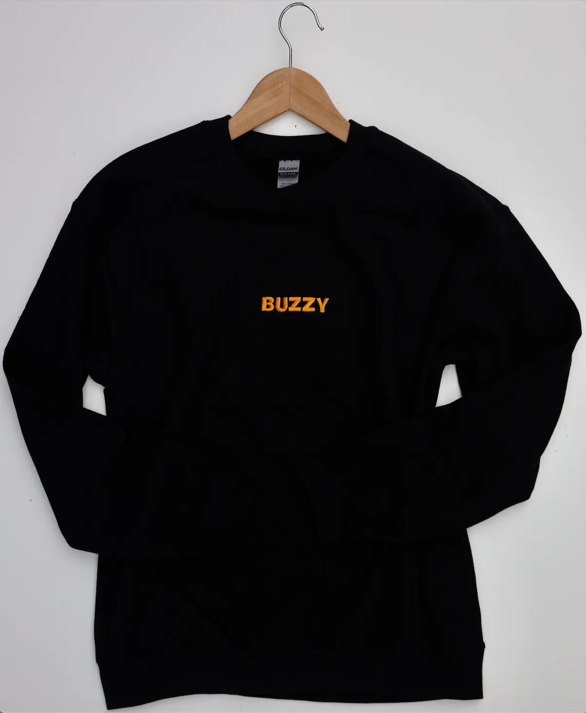 Unisex Black Crewneck Jumper