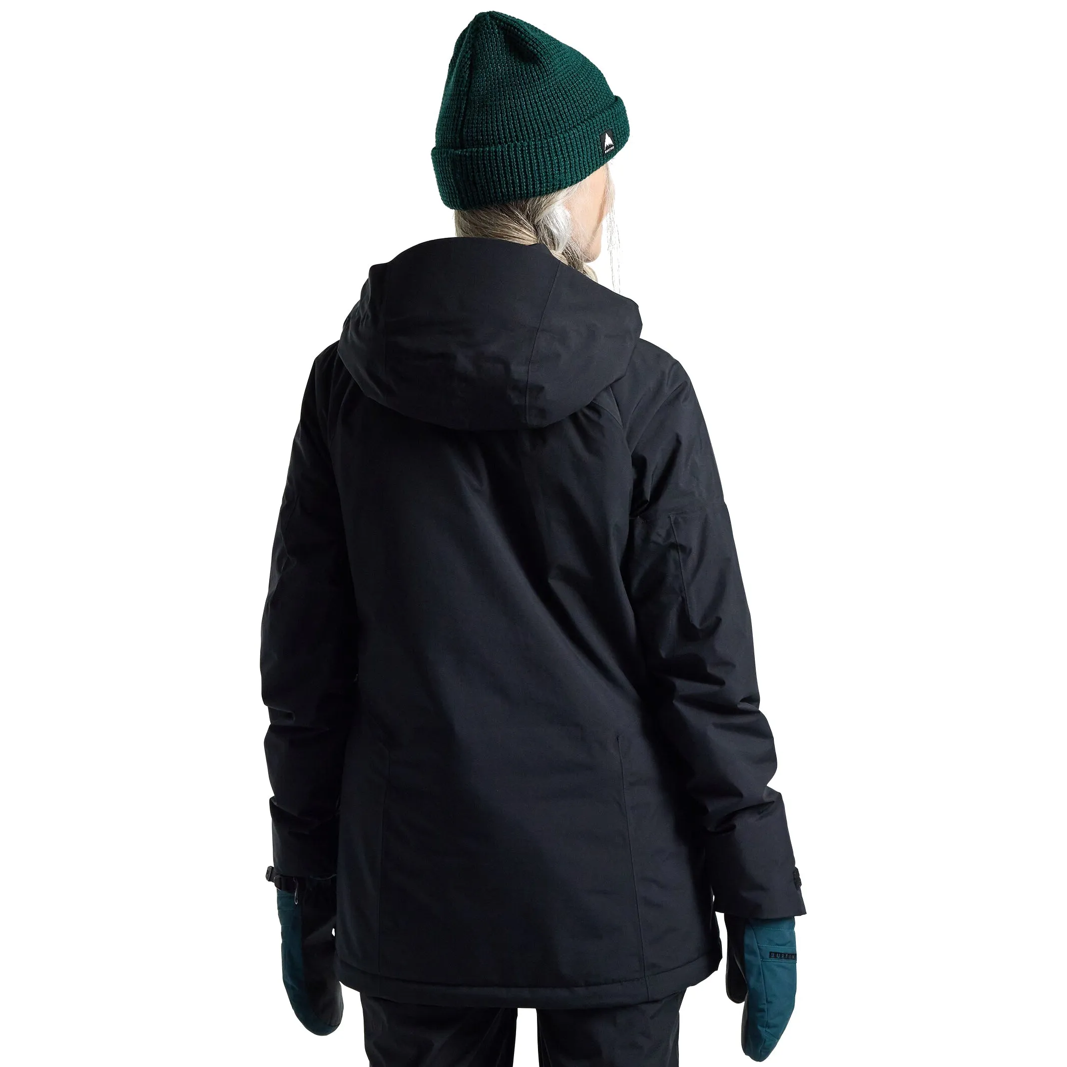 W GORE PILLOWLINE JACKET TRUE BLACK