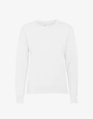 Women Classic Organic Crew - Optical White