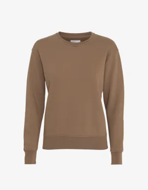 Women Classic Organic Crew - Sahara Camel