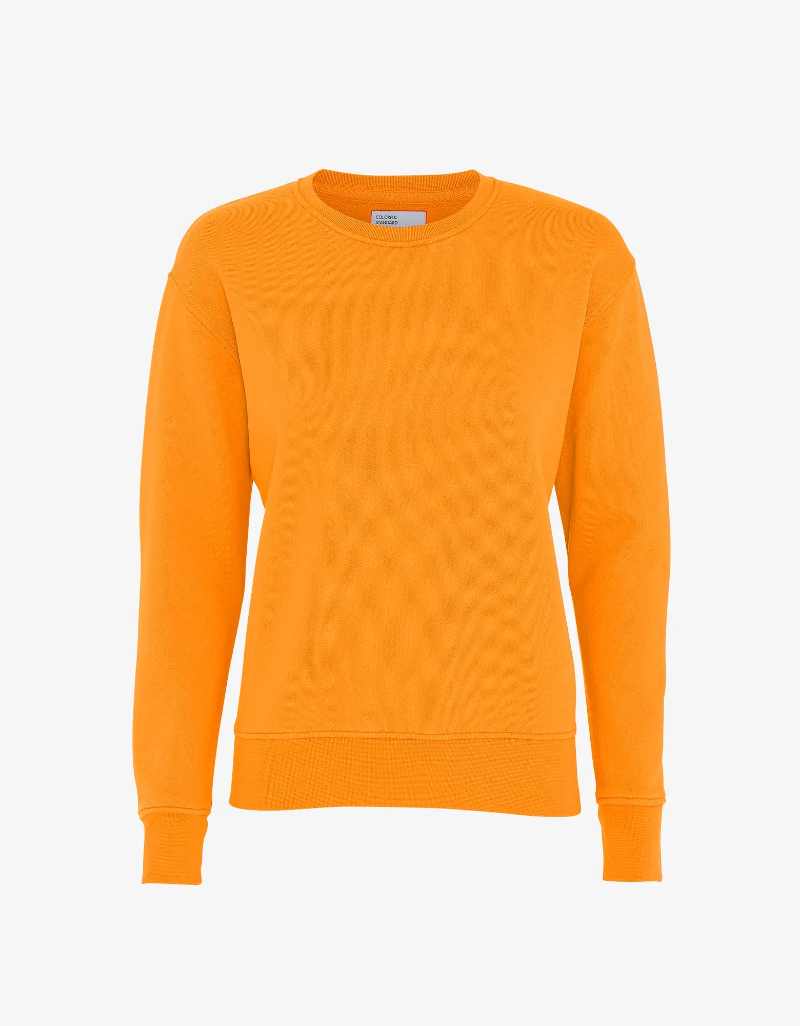 Women Classic Organic Crew - Sunny Orange