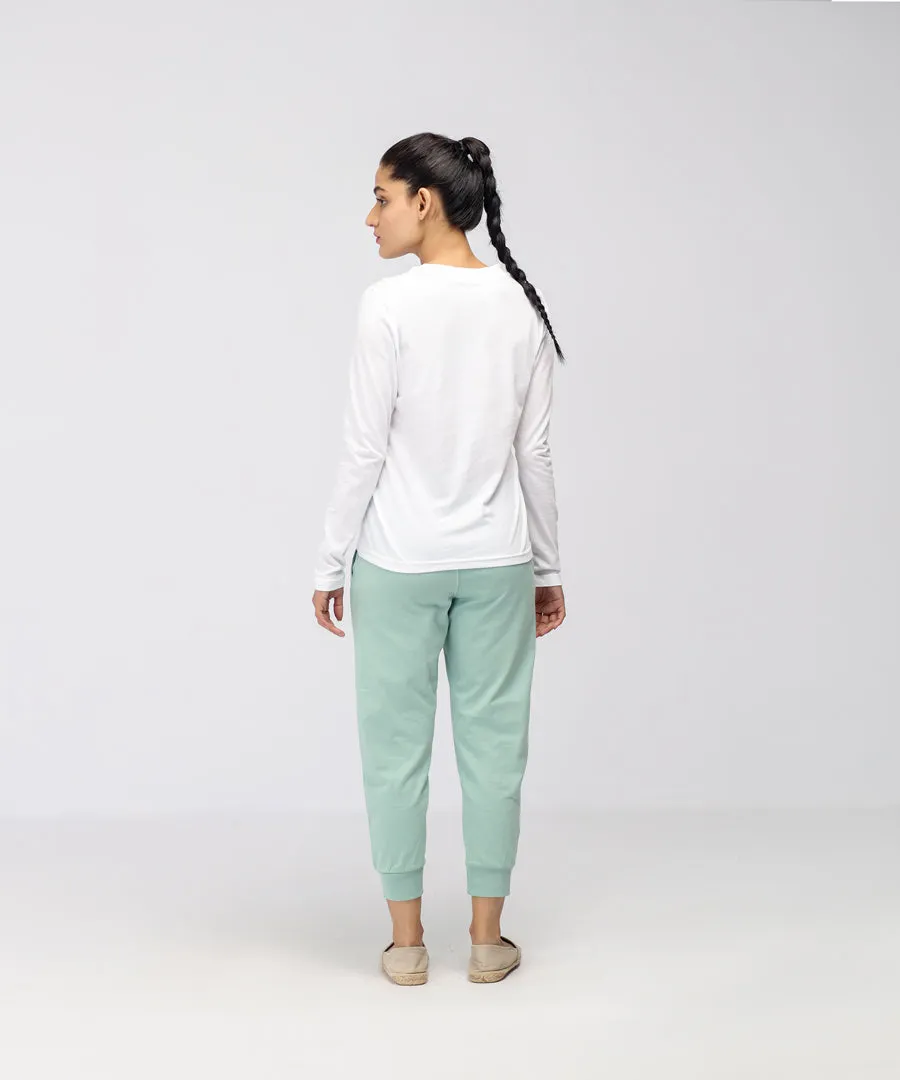 Women's Basic Cropped Joggers