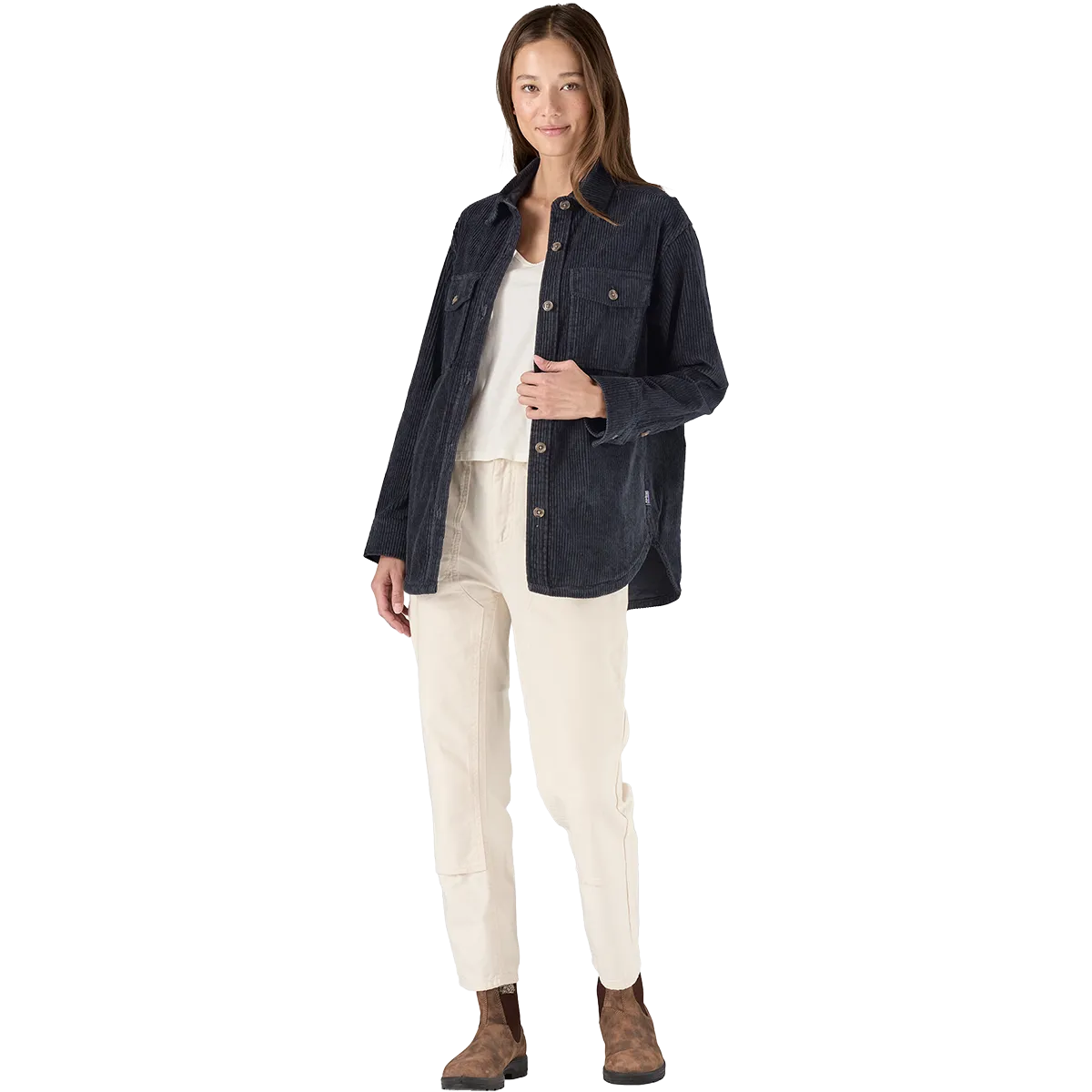 Women's Corduroy Overshirt Jacket